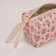 Load image into Gallery viewer, Ditsy Floral Blush Small Toiletry Bag

