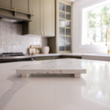 Load image into Gallery viewer, White Marble Trivet Riser
