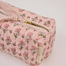 Load image into Gallery viewer, Ditsy Floral Blush Small Toiletry Bag
