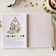Load image into Gallery viewer, Emily Lex Garden Watercolour Book and Paint Set
