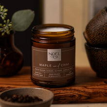 Load image into Gallery viewer, Maple &amp; Chai Noel and Co Candle
