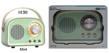 Load image into Gallery viewer, Retro Bluetooth Speaker |  Mint

