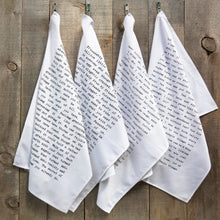 Load image into Gallery viewer, Typewriter Cotton Teatowels | Choose Your Person
