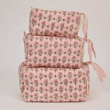 Load image into Gallery viewer, Ditsy Floral Blush Medium Toiletry Bag
