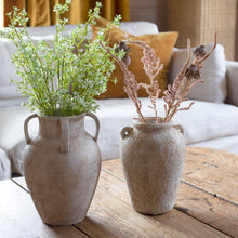Load image into Gallery viewer, Rustic Terracotta Vase with Handles
