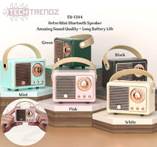 Load image into Gallery viewer, Vintage Bluetooth Speaker | Ivory
