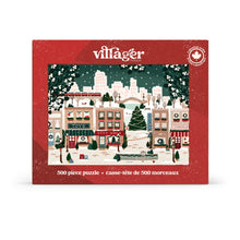 Load image into Gallery viewer, Small Town Holiday 500 pc Puzzle

