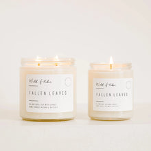 Load image into Gallery viewer, Wild Flicker Fallen Leaves Candle | Two Sizes
