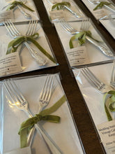Load image into Gallery viewer, Vintage Fork Cake Set | Bride &amp; Groom
