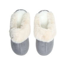 Load image into Gallery viewer, Aspen Sherpa Lined Slippers Grey | Three Sizes
