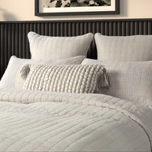 Load image into Gallery viewer, Moss Natural Queen Coverlet
