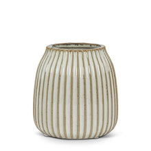 Load image into Gallery viewer, Striped Rib Vase
