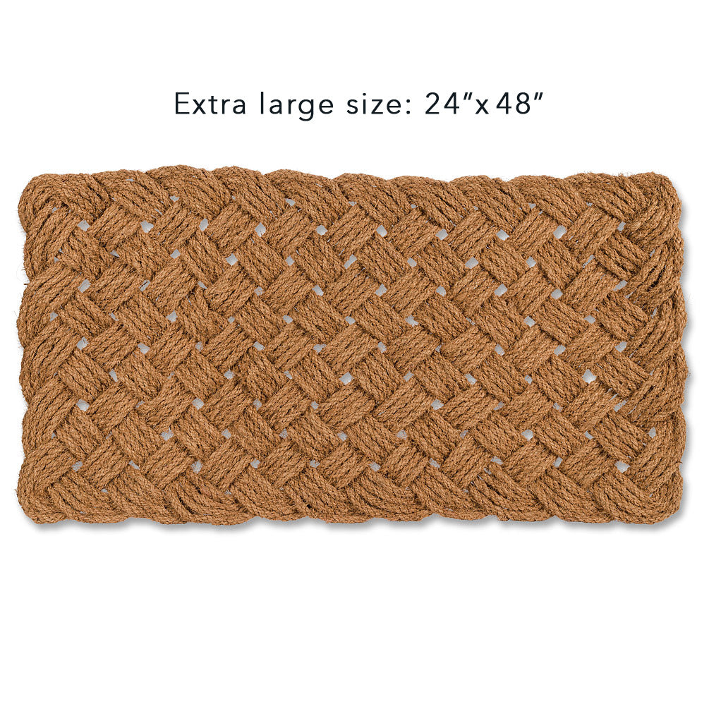 Natural Woven Rope Doormat