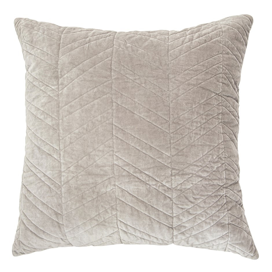 Velours Grey Pillow