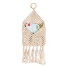 Load image into Gallery viewer, Small Macrame Wall Pocket
