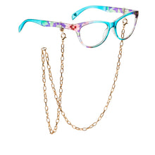 Load image into Gallery viewer, Gold Chain Mask or Glasses Lanyard
