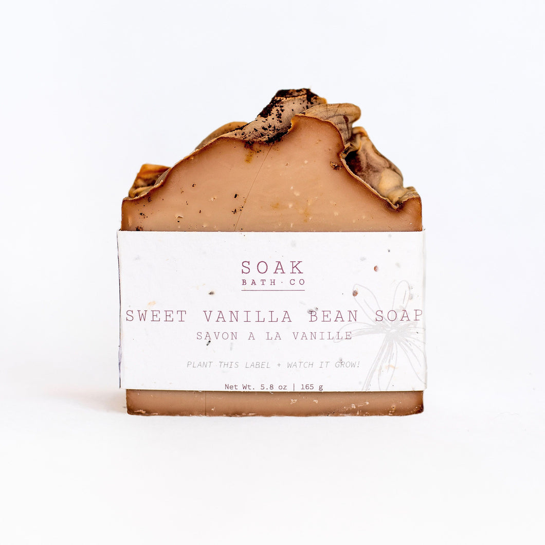 Soak Sweet Vanilla Soap Bar
