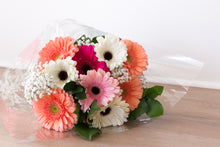 Load image into Gallery viewer, Gerbera Daisies Wrapped or in a Vase
