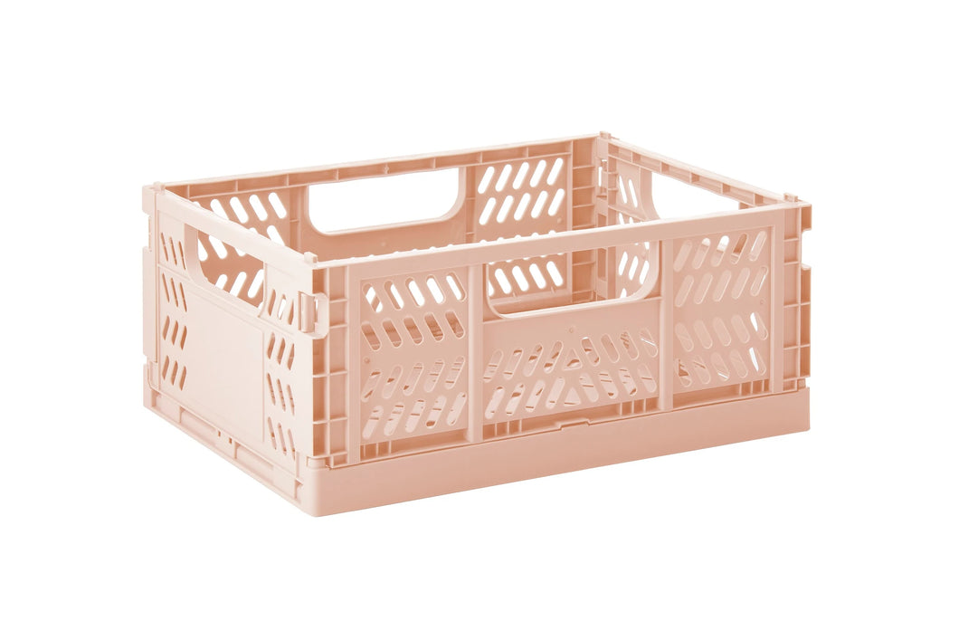 Folding Crate Pink