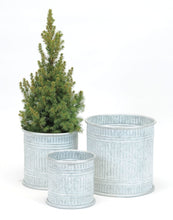 Load image into Gallery viewer, Galvanized Planters - Three Sizes

