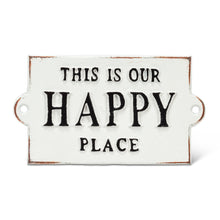 Load image into Gallery viewer, Happy Place Cast Sign
