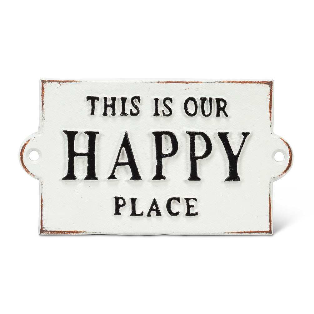 Happy Place Cast Sign