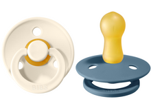 Load image into Gallery viewer, Bibs Pacifier - Set of 2 - 0-6 Months - Multiple Colours Available
