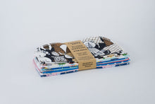 Load image into Gallery viewer, Cheeks Ahoy Kids Napkins - Variety of Patterns
