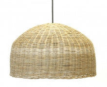 Load image into Gallery viewer, Large Rattan Pendant Light
