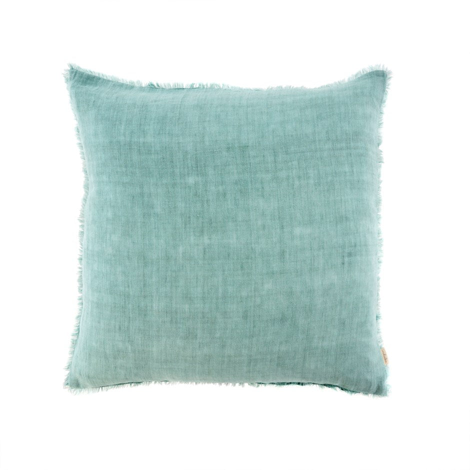 Linen 24X24 Pillow - Azure