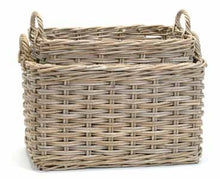 Load image into Gallery viewer, Extra Large Rectangular Storage Basket - Two Sizes
