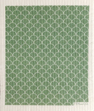Load image into Gallery viewer, Ten and Co Big Love Swedish Dish Cloth - Scallop Sage
