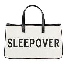 Load image into Gallery viewer, Sleepover Canvas Tote
