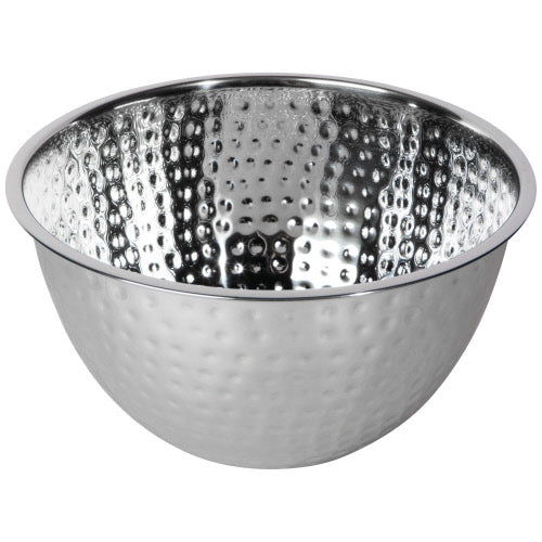 Steel Mixing Bowl Hammer Dots - Two Sizes