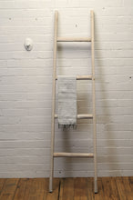 Load image into Gallery viewer, Wood Whitewashed Ladder
